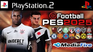 NOVO PÉS 2024 PS2 ISO DOWNLOAD 100 ATUALIZADO AGOSTO RUMO ESTRELADO AETHERSX2 PCSX2 PSP OPL✅ [upl. by Nnaes]