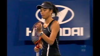 Flavia Pennetta vs Hsieh SuWei 謝淑薇  Hopman Cup 2009 ITA vs TPE  Perth Australia [upl. by Hgielek373]