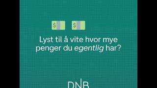 DNB  Mobilbank  Forklaring  Til overs [upl. by Calan433]