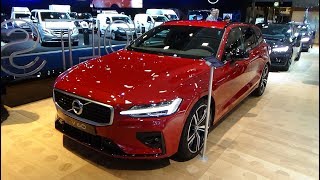 2019 Volvo V60 RDesign  Exterior and Interior  Auto Show Brussels 2019 [upl. by Lilias]