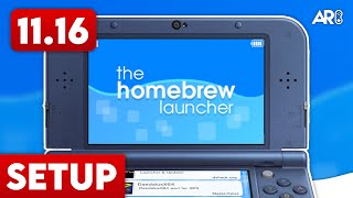 How to Homebrew Your Nintendo 3DS 1116 [upl. by Neral987]