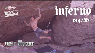 UNCUT Facundo Langbehn  Inferno V148B First Ascent [upl. by Sirret]