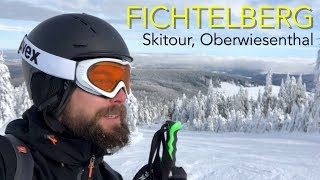 Fichtelberg Skitour OberwiesenthalErzgebirge [upl. by Nujra]