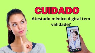 Atestado médico digital é aceito na empresaEasylife Med [upl. by Ynahpets]