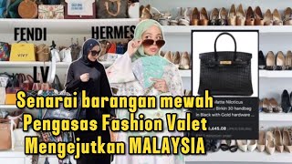 SENARAI HARTA PENGASAS FASION VALET YG DISITA SPRM MENGEJUTKAN ROSMAH MANSUR [upl. by Atinuj392]