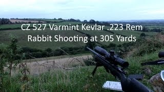 Long Range 223 Rabbit Shooting at 305 Yards [upl. by Calmas600]