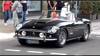 1 HOUR of Classic Cars amp Oldtimer DB4 Diablo 300SL Daytona 550 Spyder M1 AE86 Isetta F40 [upl. by Ppik]