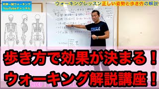 31ウォーキングレッスン基礎編・正しい姿勢と歩き方の解説「健康・ダイエット・猫背・巻き肩・腰痛・膝痛・Ｏ脚・むくみ・冷え症・疲れやすい」を歩きで改善！ [upl. by Clarkson38]