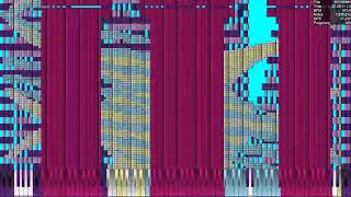 BLACK MIDI Krash Noets 673 million notes MLP Note Colored [upl. by Lahtnero102]