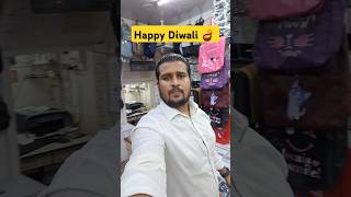 Happy Diwali 🪔 Madanpura Bag Market Mumbai happydiwali madanpura shortsfeed shorts youtube [upl. by Anyzratak]