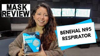 BENEHAL N95 Amazon Mask Review  Respirator Test and TSI Filtration Results [upl. by Annoyed]