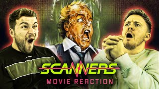 Scanners 1981 MOVIE REACTION FIRST TIME WATCHING [upl. by Merril]