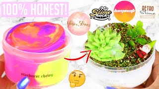 FAMOUS VS UNDERRATED SLIME SHOP REVIEW [upl. by Rennoc954]