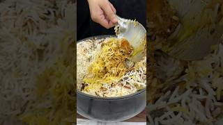 Chicken Biryani ASMR Cooking  shorts food cooking asmr streetfood biryani indianasmrworld [upl. by Cale]