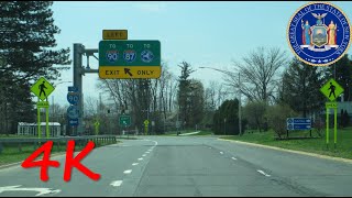 ⁴ᴷ New York State Office Complex Loop counterclockwiseouter loop 4K VIDEO [upl. by Joane]