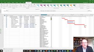 MS Project Tutorial 2 Basics on setup and calendars [upl. by Ahsinak7]