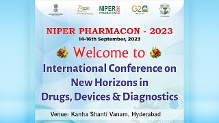 Inaugural Session of Pharmacon 2023  NIPER  Kanha Shanti Vanam  Hyderabad [upl. by Abroms]