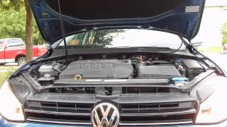 VW 20L TDI EA288 Diesel Engine Sounds Start Idle Revs [upl. by Suravart]