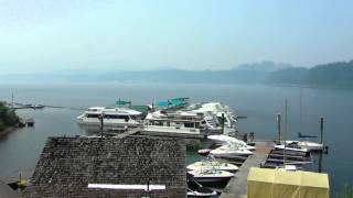 Fish and Duck Pub Sproat Lake Vancouver Island [upl. by Garlinda]