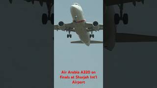 Air Arabia A320 Landing at Sharjah International Airport ✈️ [upl. by Llenram484]