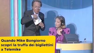 Quando Mike Bongiorno scoprì la truffa dei bigliettini a Telemike  Mediaset Play Cult [upl. by Sturdivant]