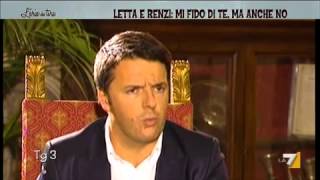 Letta e Renzi Mi fido di te ma anche no [upl. by Thrift614]