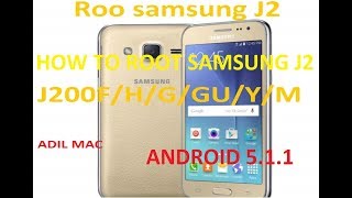 Root samsung J2 J200FHGGUYM [upl. by Ynaffets]