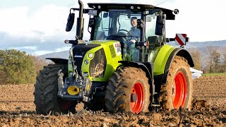 Claas Arion 550  Kuhn MultiMaster 113 [upl. by Erda136]