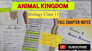 Animal Kingdom Animal Kingdom Class 11  Neet  Neet 2024 [upl. by Ahsieyt]