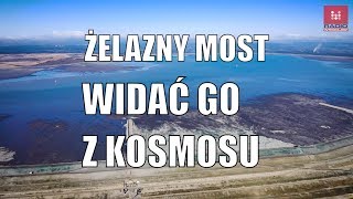 Żelazny Most Jedyny obiekt inżynieryjny w Europie widziany z kosmosu gołym okiem [upl. by Eoj176]