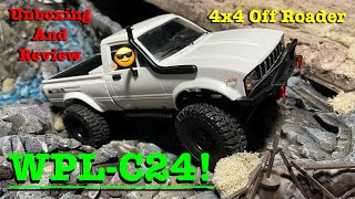 WPL C24 Unboxing amp Test DriveThe Best RC Truck For 65 Or Less On Amazon [upl. by Jp]