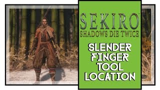 Sekiro Shadows Die Twice Slender Finger Prosthetic Tool Location [upl. by Atikihs]