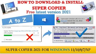 Download and install Super Copier Guide 2024 কিভাবে সুপার কপি ব্যবহার করব [upl. by Eitsyrc449]