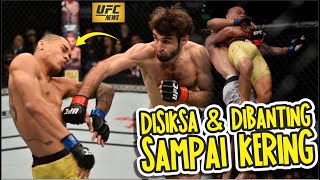 SIKSA BRUTAL DI OKTAGON🔥 ZABIT MAGOMEDSHARIPOV HANCURKAN SHEYMON MORAES TANPA AMPUN [upl. by Alver]