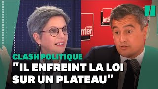 Sandrine Rousseau répond à Darmanin après sa menace de divulguer des échanges privés [upl. by Dekeles]