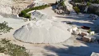 Thassos Marble Quarry Snow White Islang Greece [upl. by Radu946]