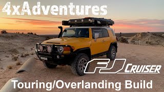 4xAdventures FJ Cruiser OverlandingTouring Build  4xAdventures adventure 4wd touring [upl. by Keith49]