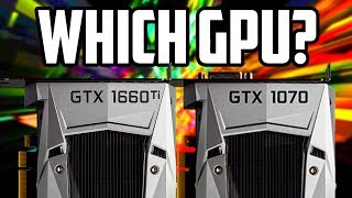 Should You Buy a GTX 1660 ti or GTX 1070  GTX 1660ti vs GTX 1070 [upl. by Akamaozu]