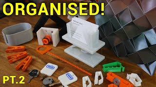 The best 3D prints to organise your life  Part 2 [upl. by Francois]