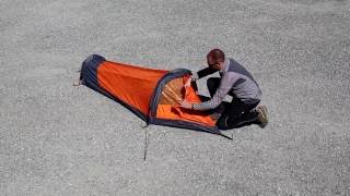 FERRINO BIVY Tent Assembly Instructions [upl. by Kondon]