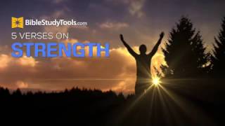 3 Powerful Bible Verses for Strength and PeaceBible Verses for Strength [upl. by Litha548]