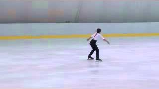 campionatul national de patinaj artistic 2014 Gabriel Coconu [upl. by Cristian]