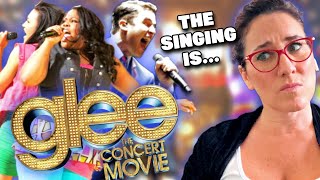 Vocal Coach Reacts GLEE  3D CONCERT MOVIE  WOW They were [upl. by Saltzman]