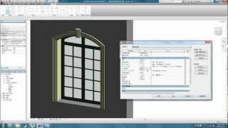 Revit tips  classic arched window family [upl. by Flinn]