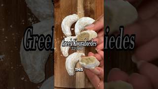 32100  Greek Kourabiedes greek cookies bakingrecipes easyrecipes [upl. by Linis]