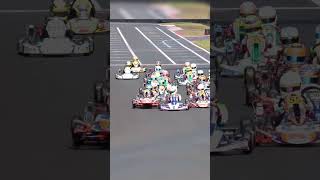 WHEELIE at the start of GoKart Race nearly crashed [upl. by York155]