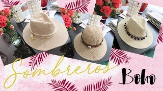 Sombreros BOHO personalizados diy [upl. by Nicholas]