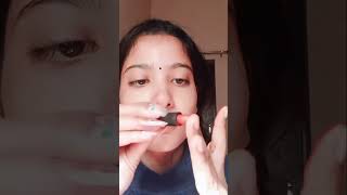 Brown lipstick red lipstick 🤢😁😅🤣youtubeshorts viralvideos shortviral shortvideo [upl. by Elcarim]