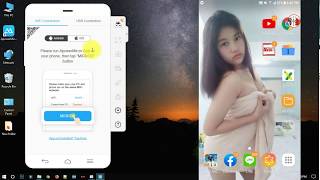 How To Connect ApowerMirror Wifi Connection [upl. by Valeta]