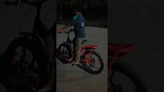 Cycling Stunts in Night ruddubuddu ytshorts stunt viralshorts youtubeshorts shorts [upl. by Devad]